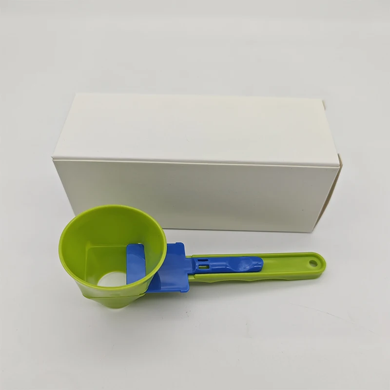 Coffee Scoop Funnel For Flling Reusable K-cup Coffee Pot Spoon Sliding Design Measuring Spoon Kitchen Accessories 1/2pcs
