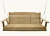 5' Natural Cedar Porch Swing, Amish Crafted, includes Chain & Springs 6