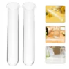 4 Pcs Hydroponic Test Tubes For Plants Flower Pots Glass Desk Propagation Station Hanging Clear Test Tubes For Plants 2