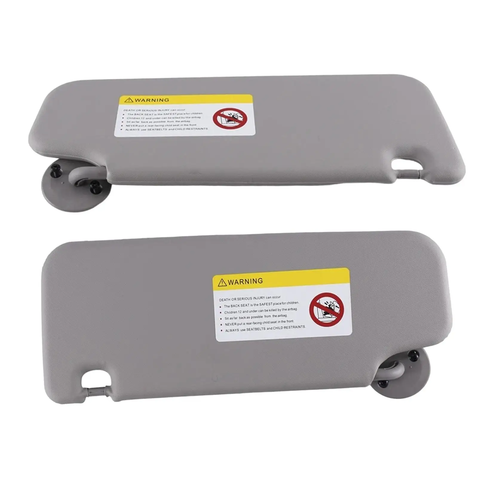 

2Pcs Windshield Sun Visor Sunproof Plate P95327509 P95327507 Replaces Vehicle Parts Grey Front Left Right for Sonic Aveo