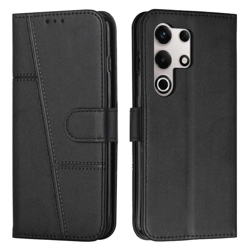 Leather Flip Wallet Phone Case for Itel S25 Ultra - Protective Cover