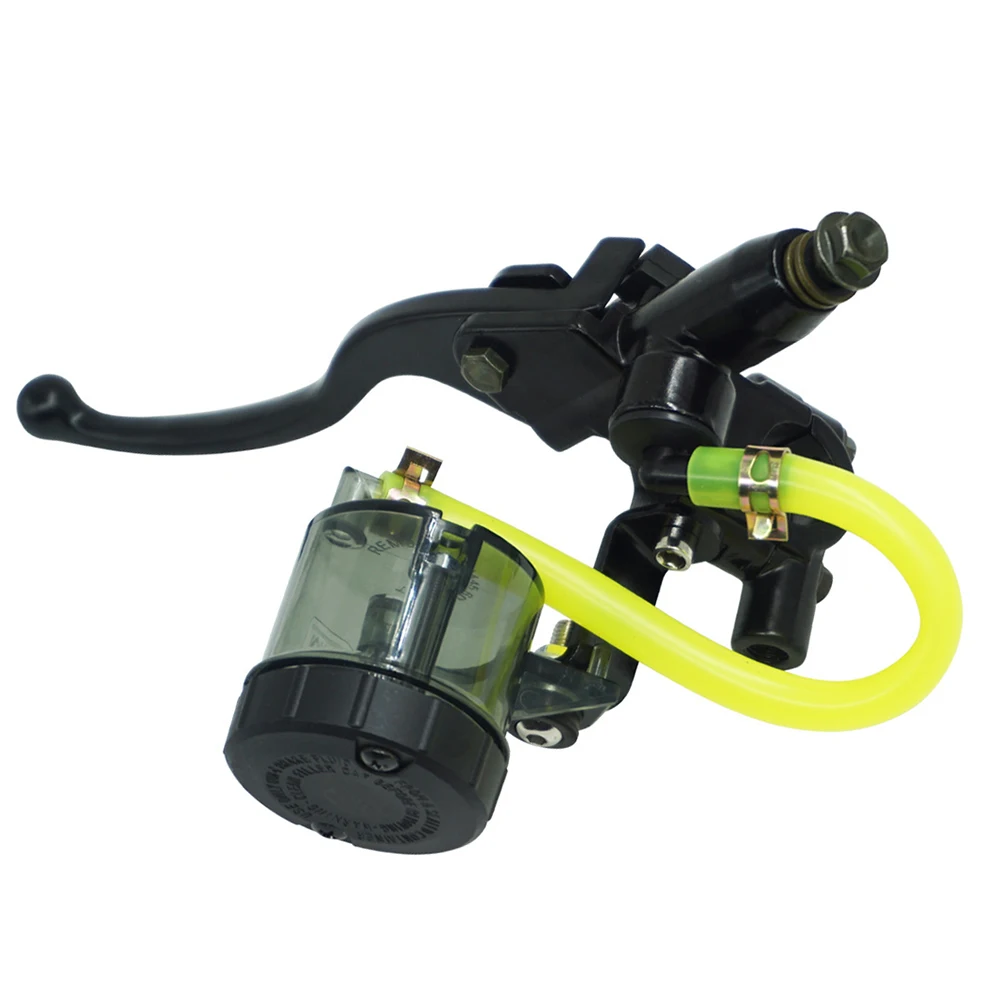 Universal 22MM 7/8" Motorcycle Right Brake Clutch Pump Master Cylinder Lever For Yamaha LC150 LC135 Choppers Cafe Racer Motorcycle Brake Lever Motocross Clutch Lever Kit