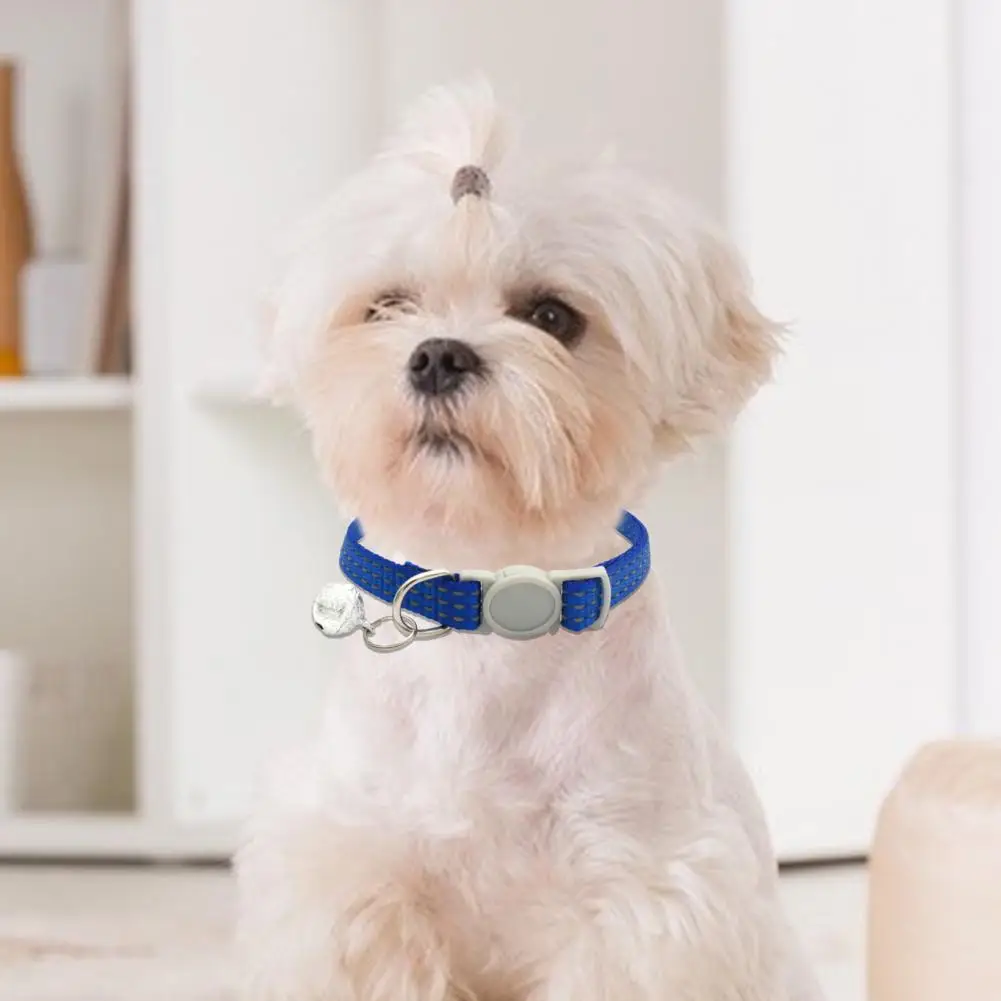 Pet Collar Dog Leash Breakaway with Bell for Training Breathable Reflective Lightweight Nicely Designed