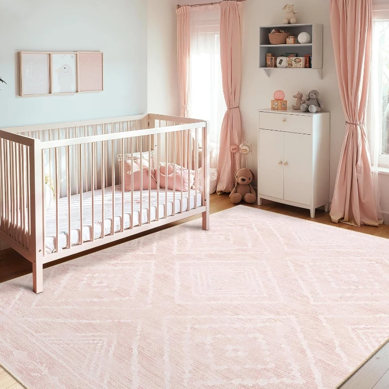 Bohemian Retro Living Room Carpet Simple Art Bedroom Plush Rug Machine Washable Folding Sofa Coffee Table Mats 러그 Ковер Alfombra