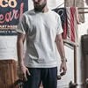 Bronson Heavyweight Seamless Tubular T-Shirt Summer Men's Plain Basic Tee Shirts 1