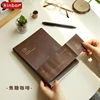New Kinbor A5 Month Weekly Planner Time Cheese PU Leather Notebook High Quality Notepads Journals INS Noting Books Schedule 3