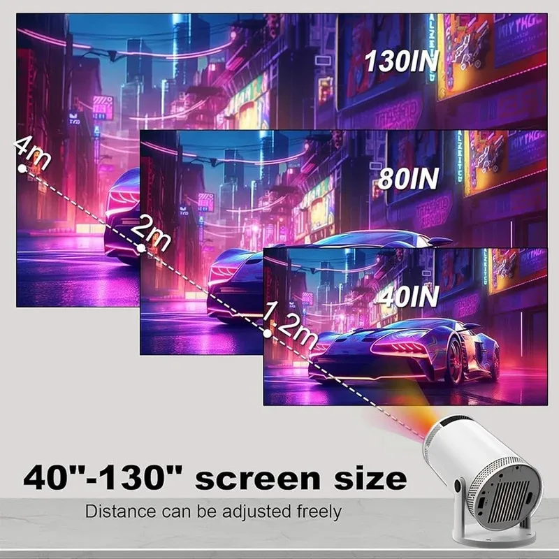 2026 Arrival FY300 4K Projector 260ANSI Portable Theater Dual Band Wifi6 BT5.0 1080P 720P Home Cinema Outdoor Mini HD Projectors