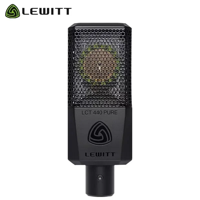 LEWITT LCT 440 Live Broadcast Large Diaphragm Box Condenser Microphone Set Professional Recording and Singing of Host Radio