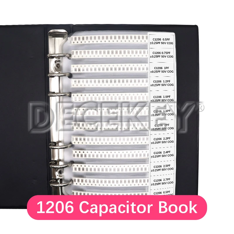 0201 0402 0603 0805 0402 SMD Chip capacitor kit capacitor sample book 38~92Value 950PCS~4600PCS 10uf 10nf 10pf 1nf 10nf 100nf smd capacitor