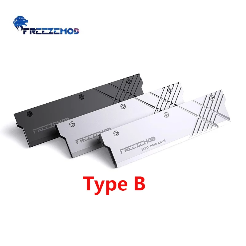 Zemod-alumínio Liga do Radiador para a Caixa do Computador Pcs Ddr5 Ram Dissipador de Calor Memória Colete Refrigerador de Água - Imagem 2