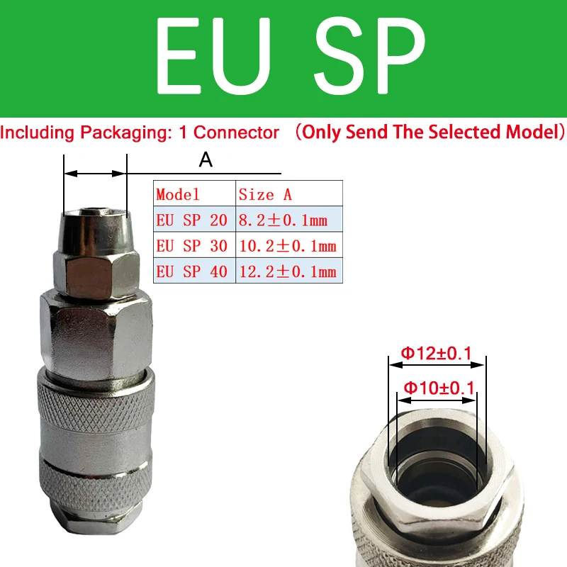 Enhanced Air Hose Connector with Quick Release Coupling