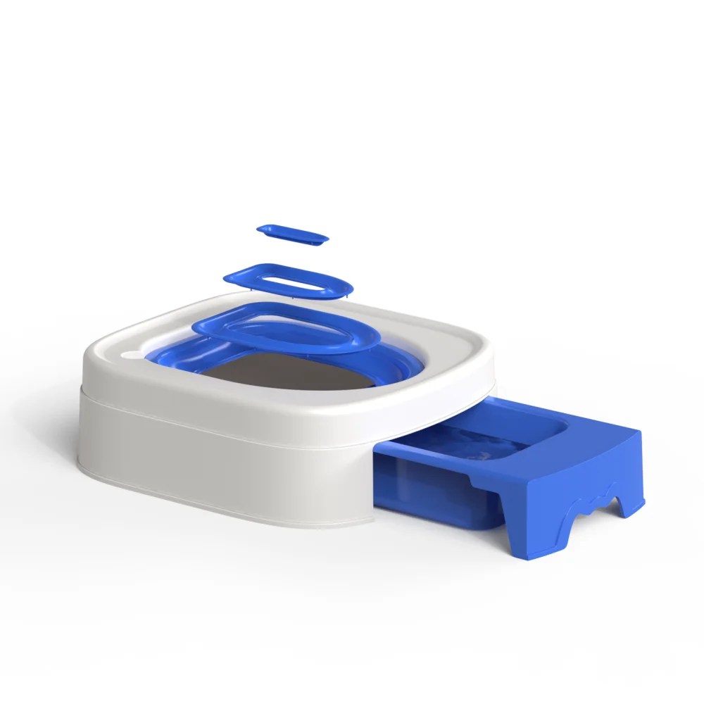 New Open Self service Cat Toilet Large Capacity Recycling Convenient Trainer Set Safe Protection Cat Toilet New Open Self service Cat Toilet Large Capacity Recycling Convenient Trainer Set Safe Protection Cat Toilet