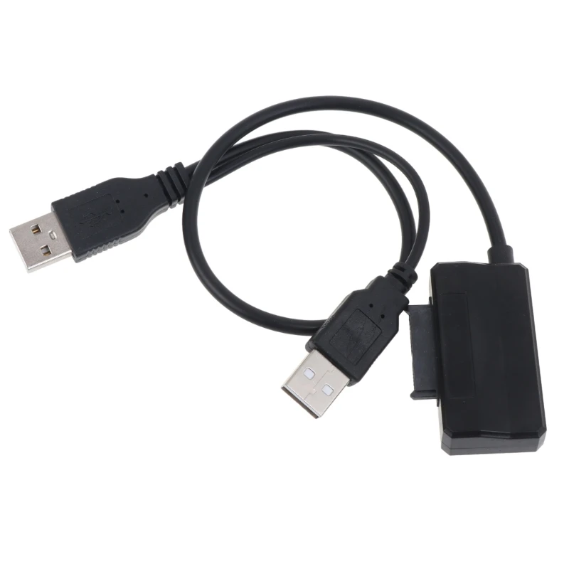 USB 2.0 Type-A 13Pin(7+6) CD-ROM DVD-ROM 광학 드라이브 컴퓨터 전원 공급 장치 코드용 어댑터 변환기 케이블