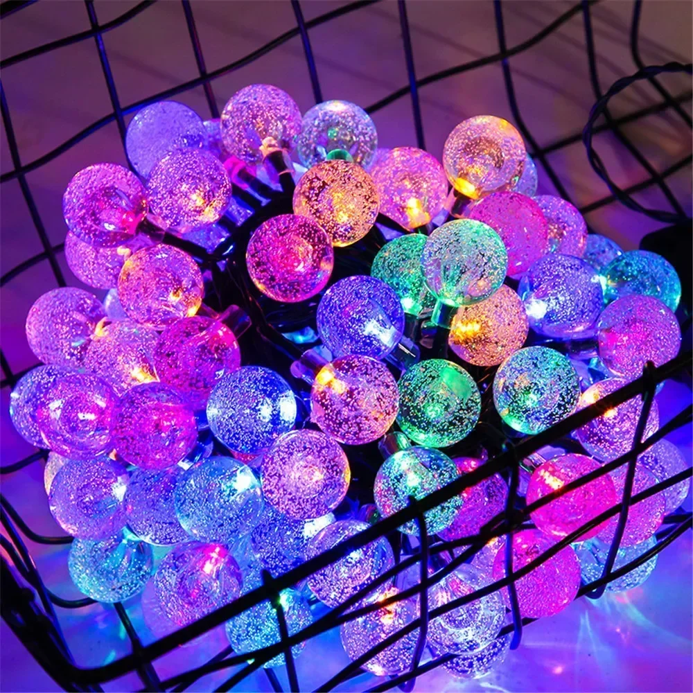 Radiant Outdoor Solar Globe Fairy Lights – Enchanting Garden & Event Decor