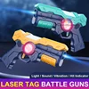 Kids Laser Tag Toy Guns Electric Infrared Gun For Child Laser Tag Battle Game Toys Weapon Pistols Gift For Boys Outdoor Games 2
