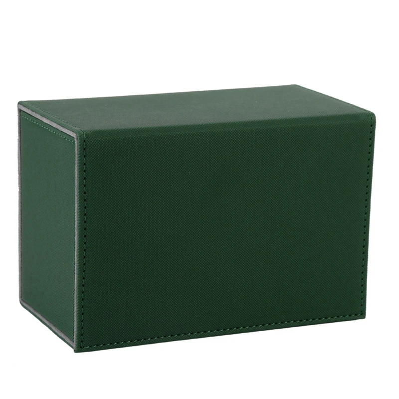 

Card Deck Box, Premium Card Box With Flip Dice Tray , Card Deck Case Storage Box For Sports Playing Game Cards Easy Install