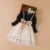 Girls Dresses 2023 Spring Autumn Bow Long Sleeves Princess Dresses Children Christmas Clothing Baby Birthday Wedding Party Dress 7