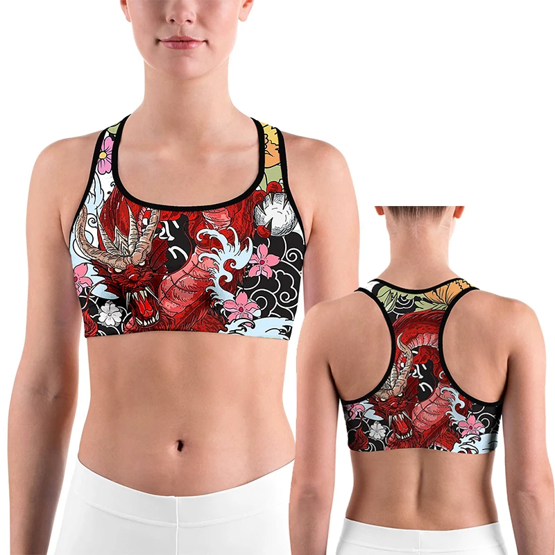 Muay Thai fighting shorts Boxing shorts Training cage fighting Martial arts Taekwondo Women's padded sports bra clothing