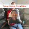 Personalized 3D Couple Lovers Portrait Family Photo Pillow,Customized Brother Sister Pillow,Custom Cat Shaped Pillows,Funny Gift 5