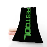 Festool Logo Towel Printed Cotton Face/Bath Towels Microfiber Fabric For Kids Men Women Shower Towels 70X140cm 1