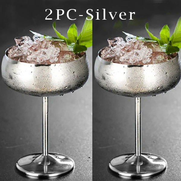 2PCS Silver