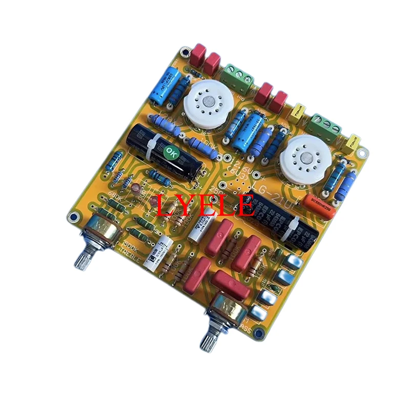 12AX7 Tube Tone Board Baxandall Type 6N4 Tube High and Low Tone Board HIFI Home High-end Audio Amplifier 6