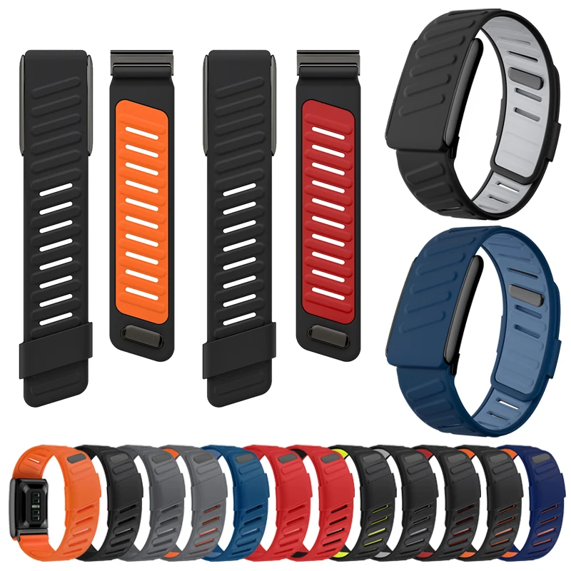 Waterproof Silicone Sport Strap for Whoop 5 - Soft, Adjustable Wristband