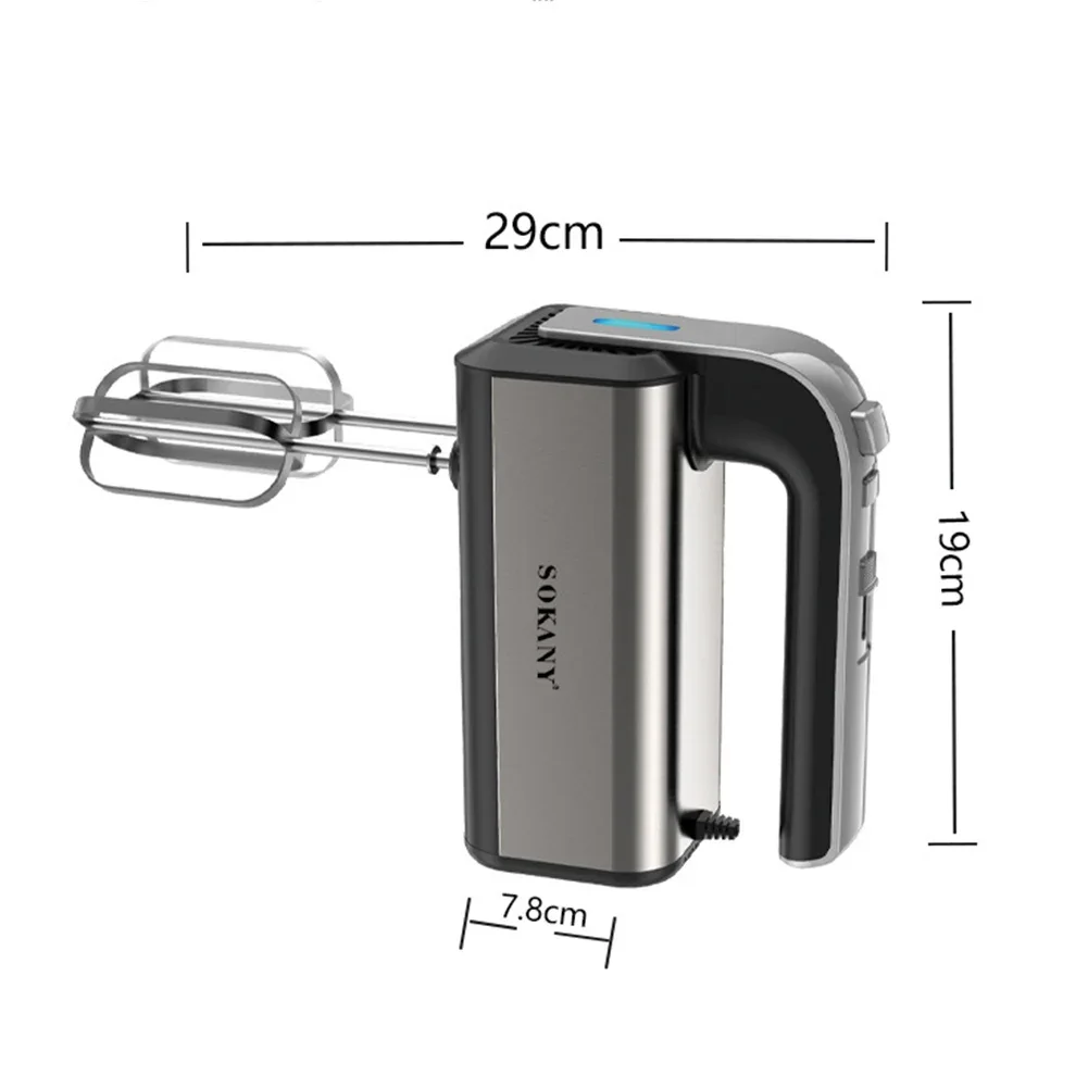800W Electric Food Mixer Dough Blender Egg Beater Spiral Whisk Cream Mixer For Household Kitchen egg beater,food mixer,electric blender,dough whisk,electric whisk,handheld electric whisk