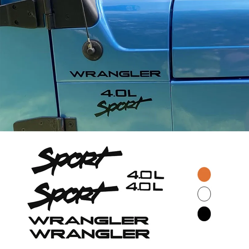 

Виниловая наклейка для Jeep Wrangler 1997-2006, л