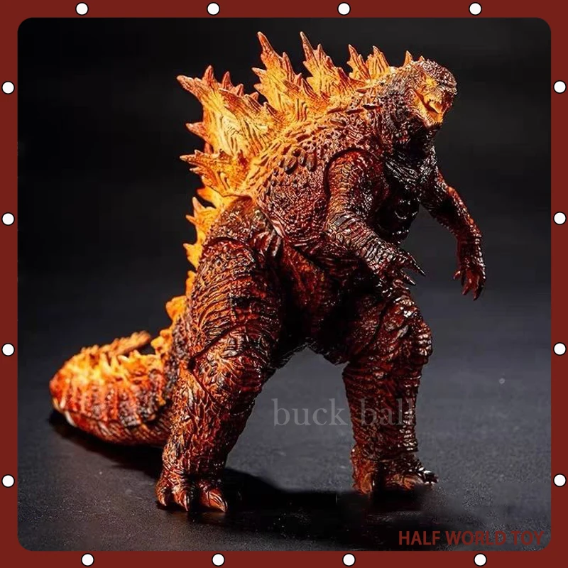 

In Stock Original HIYA Godzilla Action Anime Figures EXQUISITE BASIC Godzilla King of The Monsters Skull Devil Models Collector