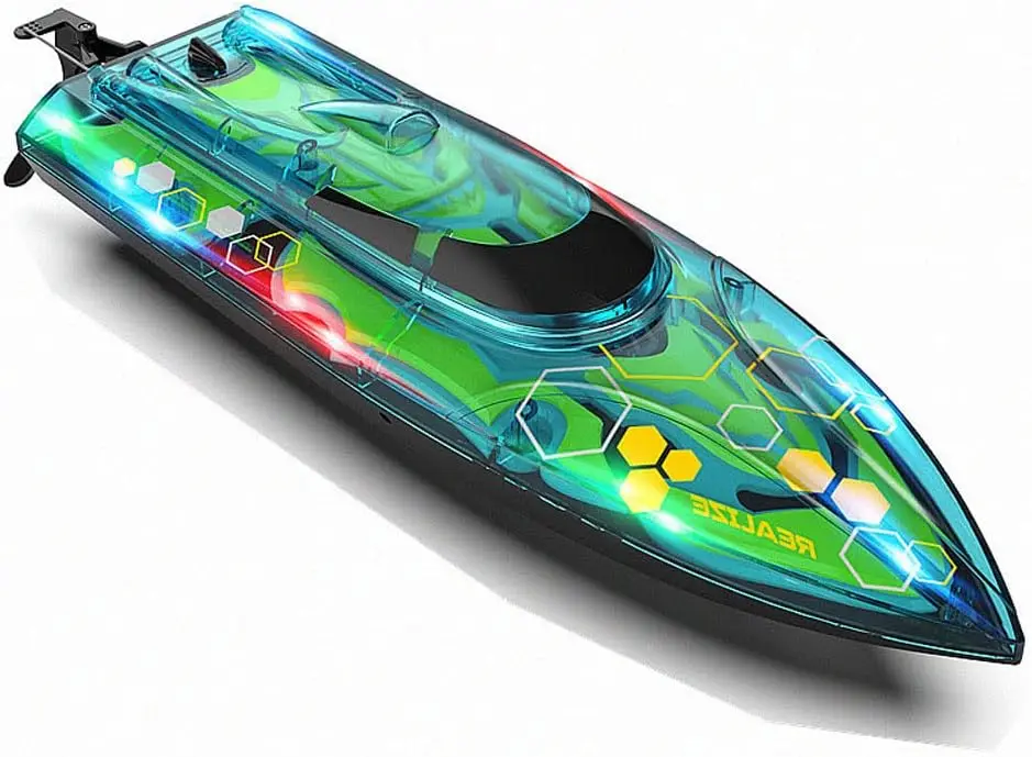 

Remote Control Boat Model Full Body Lighting Suitable for Night Entertainment Party Swimming Pool Entertainment Summer Lakeside