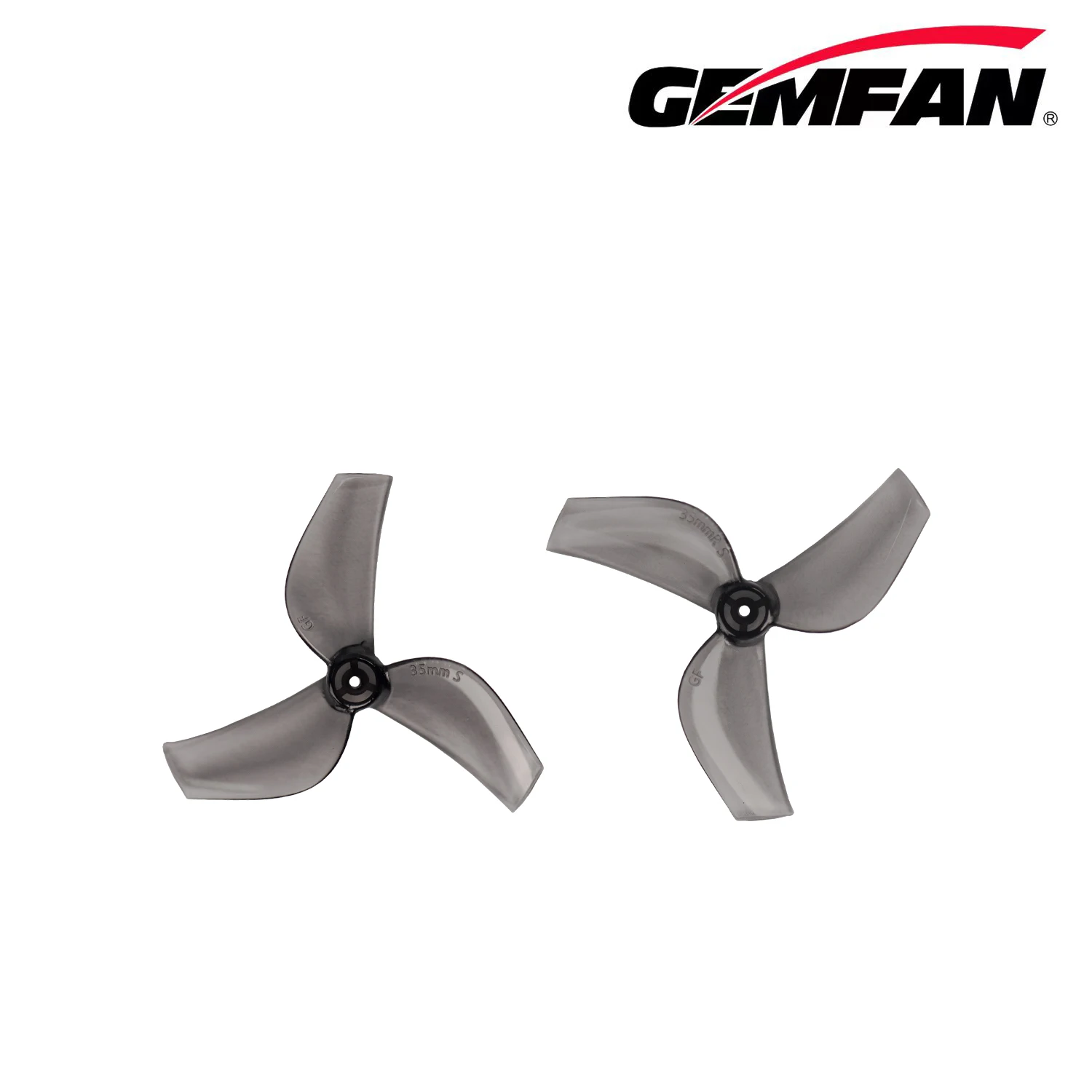รูปสินค้า ใบพัดโดรน Gemfan 35S-3 วัสดุ PC สีสวย สำหรับ Tiny Whoop