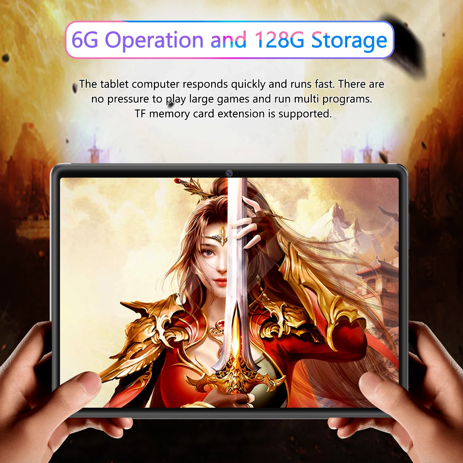 Tablet S10 Pad 6GB RAM 128GB ROM 10.1 Inch 10 Core Factory Sales With Keyboard Android8.0 Google Play 8800mAh Tablet PC huawei latest tablet