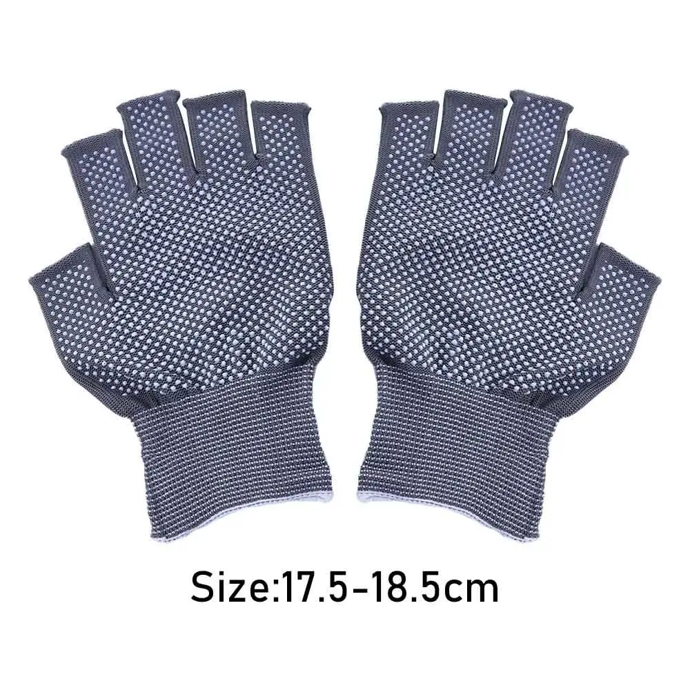 Description Picture 6 of item1Pair Ice Cool Open/Half Fingers Sport Dispensing Cut Fishing Gloves Fishing Accessories Cycling Gloves Three Fingers Gloves