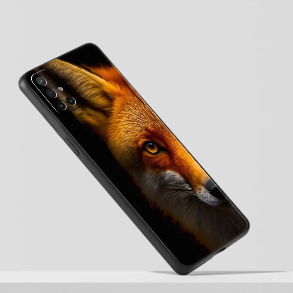 Red Fox Soft TPU Phone Case Cover | Vibrant Protective Design