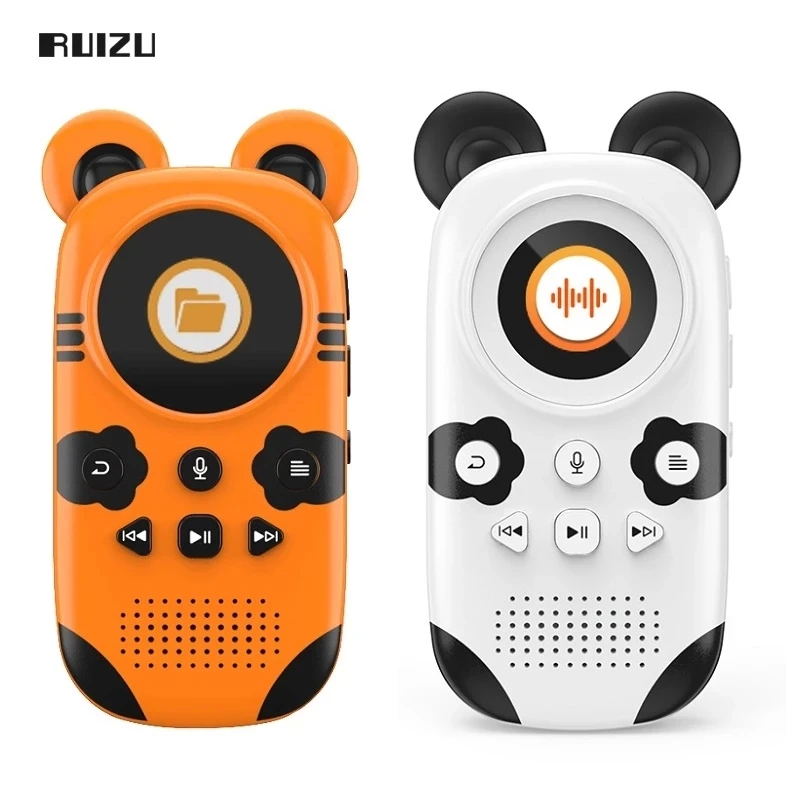 Originele Ruizu X30 X31 Bluetooth V5.0 MP3 Speler 1.5Inch 16G Mini Leuke MP3  Voor Kinderen Mp3 Speler Ondersteuning tf kaart, fm Radio,Recordin| | -  AliExpress