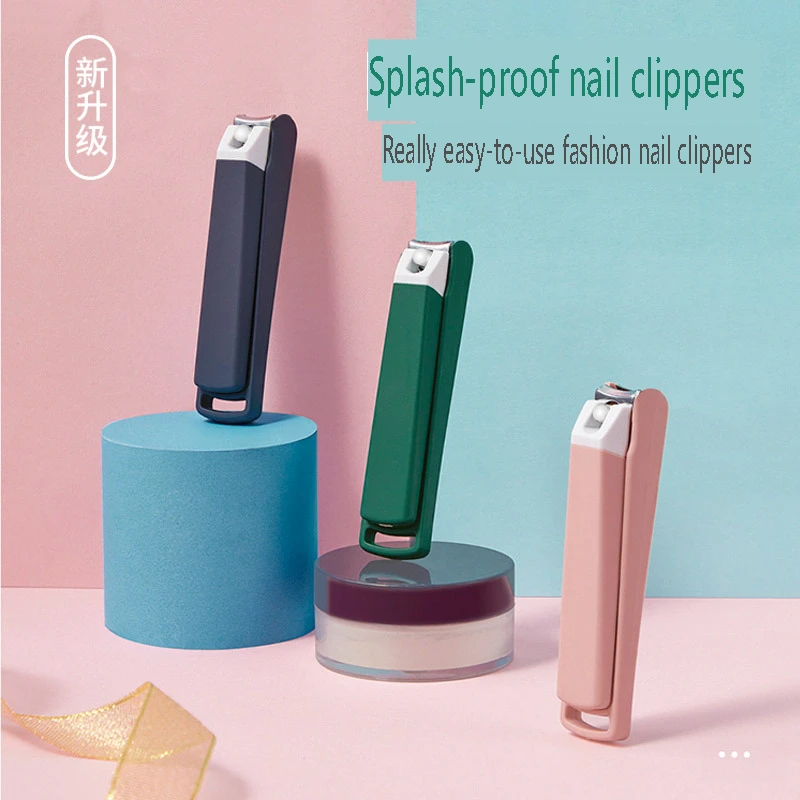 

1pcs Splash Proof Nail Clipper Cartoon Cute Nail Clipper German Nail Clipper Wholesale Beauty Health Tools Pedicure Tools