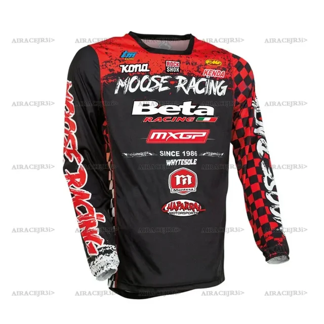 Enduro Racing Motocross rallye VTT moto vêtements vélo descente femmes hommes Mx GP vtt BMX ATV maillots de cyclisme 1