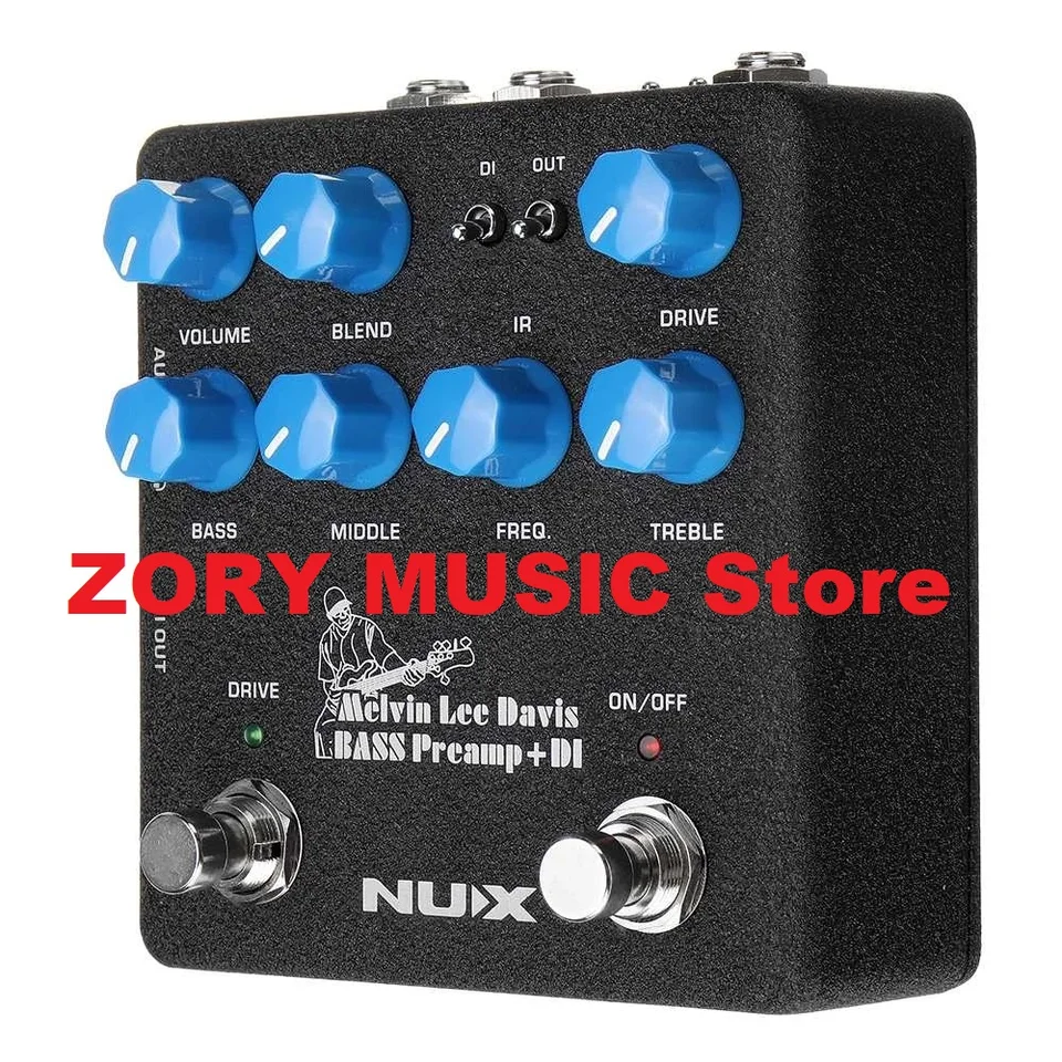 NUX Melvin Lee Davis BASS Preamp + DI
