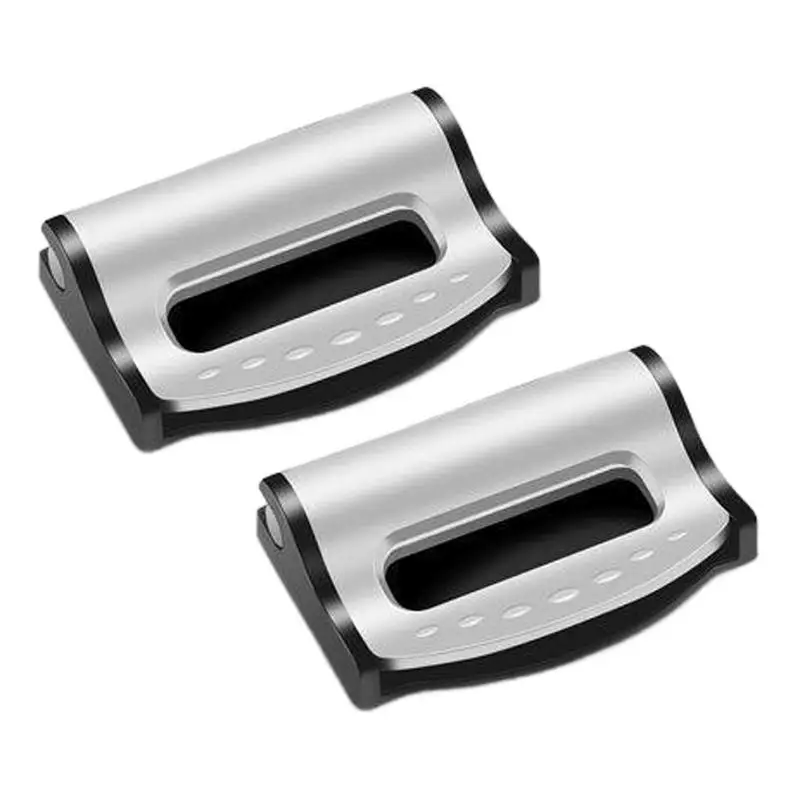 

Car Seat Belt Clips 2 Packs Seat Belt Adjuster ar Seat Locking Clip Universal Shoulder/Neck Belt Locator Retainer Locking Clip