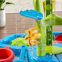 Water Table for Kids 3-5,Summer Water Table, Outdoor Toys Kids Beach Toys Water Sensory Table for Toddler Boys Girls Age 3-8 2