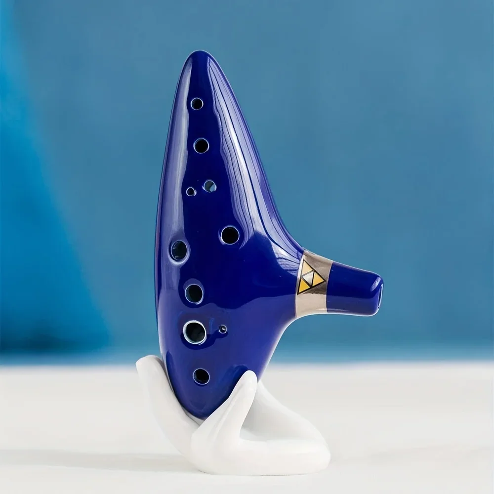 Ocarina and Songbook (Songs From The Legend of Zelda), 12 Hole Alto C Zelda Ocarina Play By Link Triforce Gift for Zelda Fans