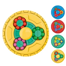 

Rotating Bean Intelligence Fingertip Cube Fidget Toys Magic Kids Adults Stress Relief Spin Bead Puzzles Children Education Toys