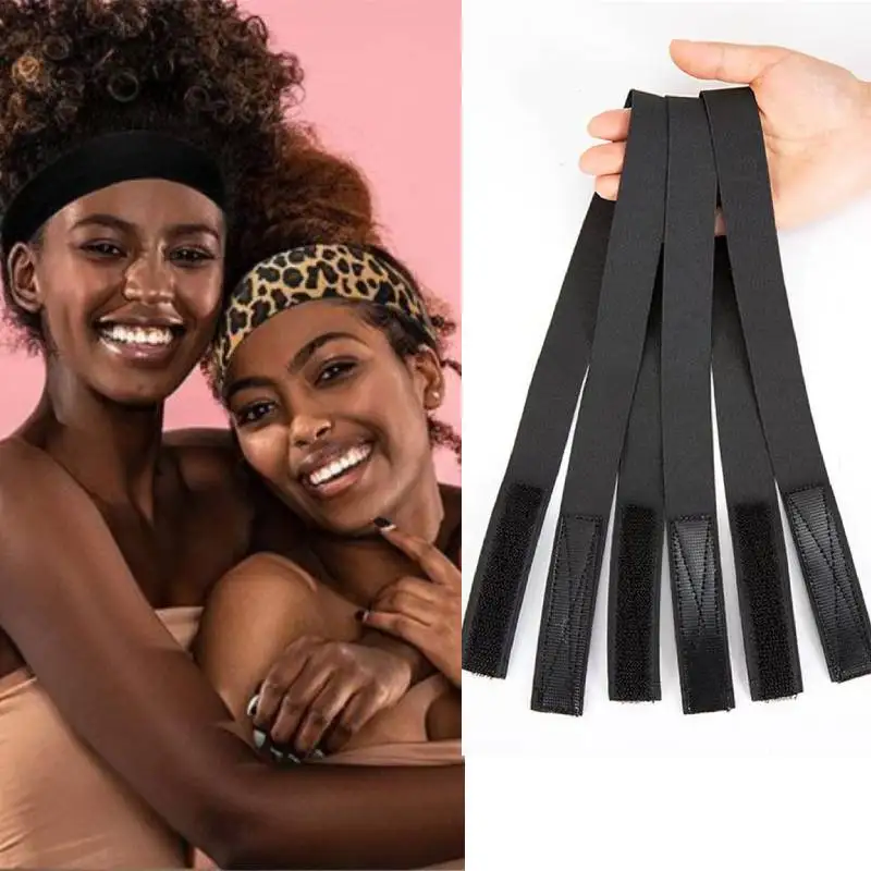 

Adjustable Elastic Band For Wigs Headband Lace Bands Head Band Wig Melting Band Edge Control Band Melt Band For Lace Frontal