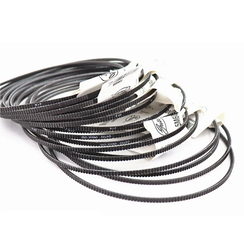 Aandrijfriemen Draaibank Riem 5M355 5M365 5M375 5M387 V-riemen Aandrijfriem Voor WM180V Voor WM210V Draaibank V-Riemen (Maat : 5M387, Kleur : 2 stuks