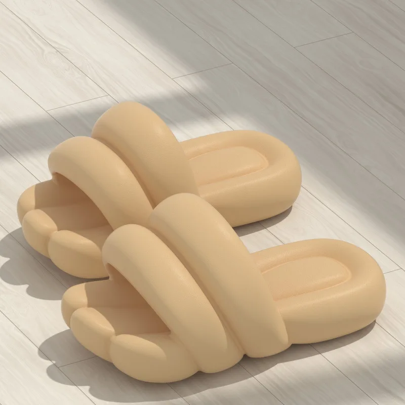 

Женские домашние сандалии, дизайнерские мягкие Нескользящие шлепанцы Bigfoot, уличные шлепанцы Unise, летние Семейные тапочки на плоской подошве, весна 2023