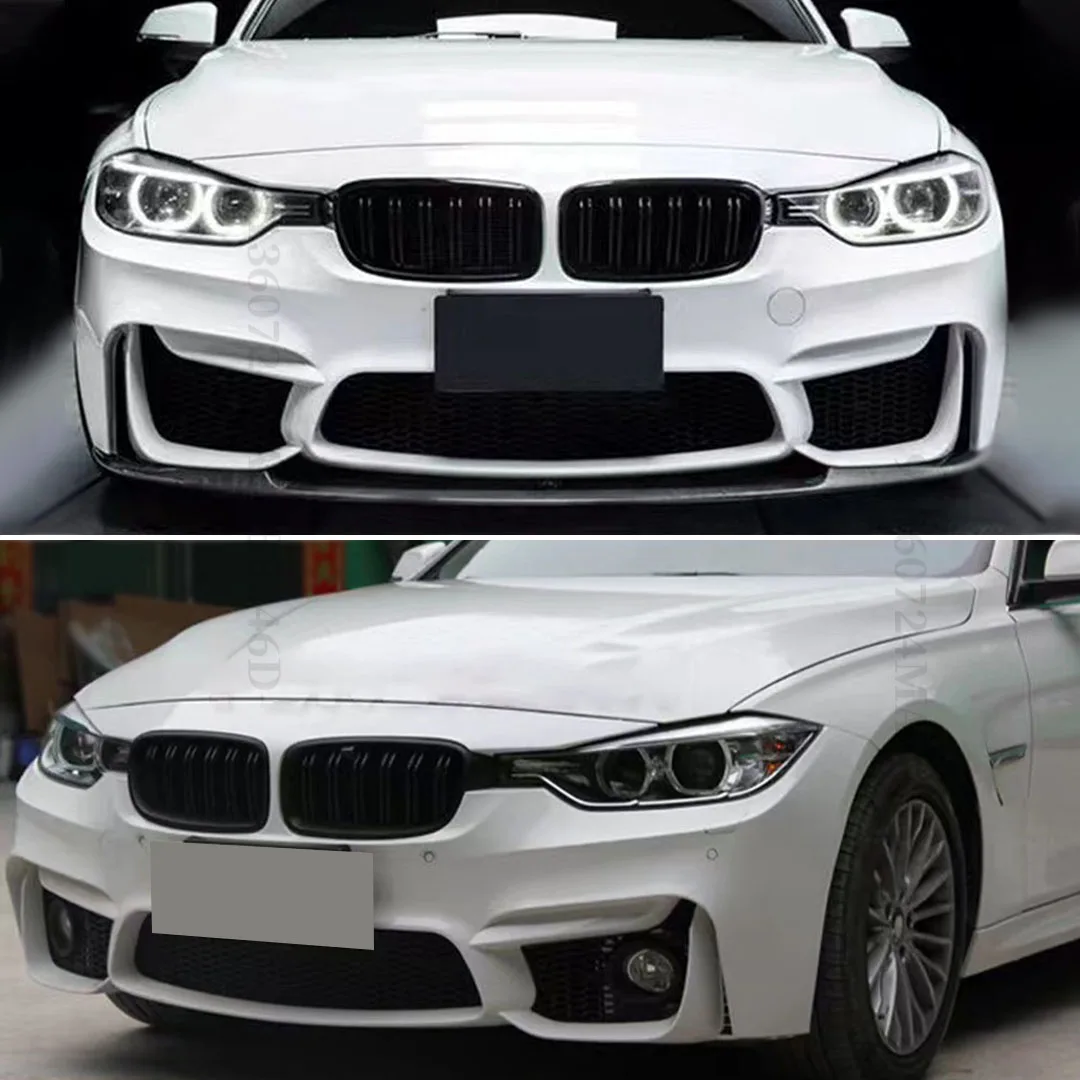 Frontgrill Einlassgitter Mesh Nierengrill Tuning für BMW 3er F30 F31 F35 318i 320i 320d 328i 330i 330d 335i 340i 2013-2018 – Detail 2
