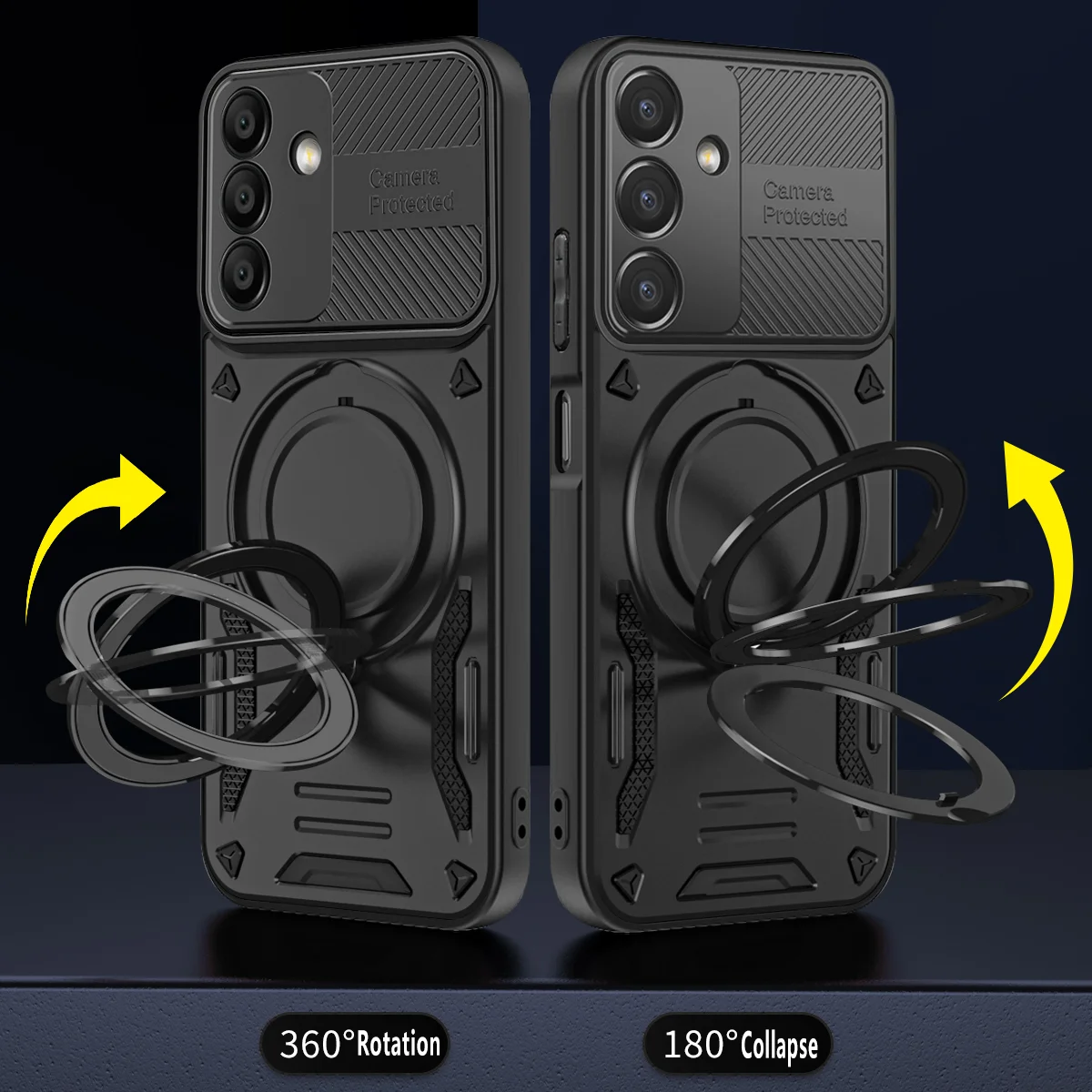 360° Rotate Shockproof Magnetic Stand Phone Case - Ultimate Protection Cover