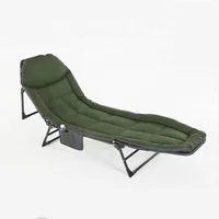 Lounge Chair Bed For Beach Yard Pool Outdoor Pat Camp Furniture folding bed office chair bed 1
