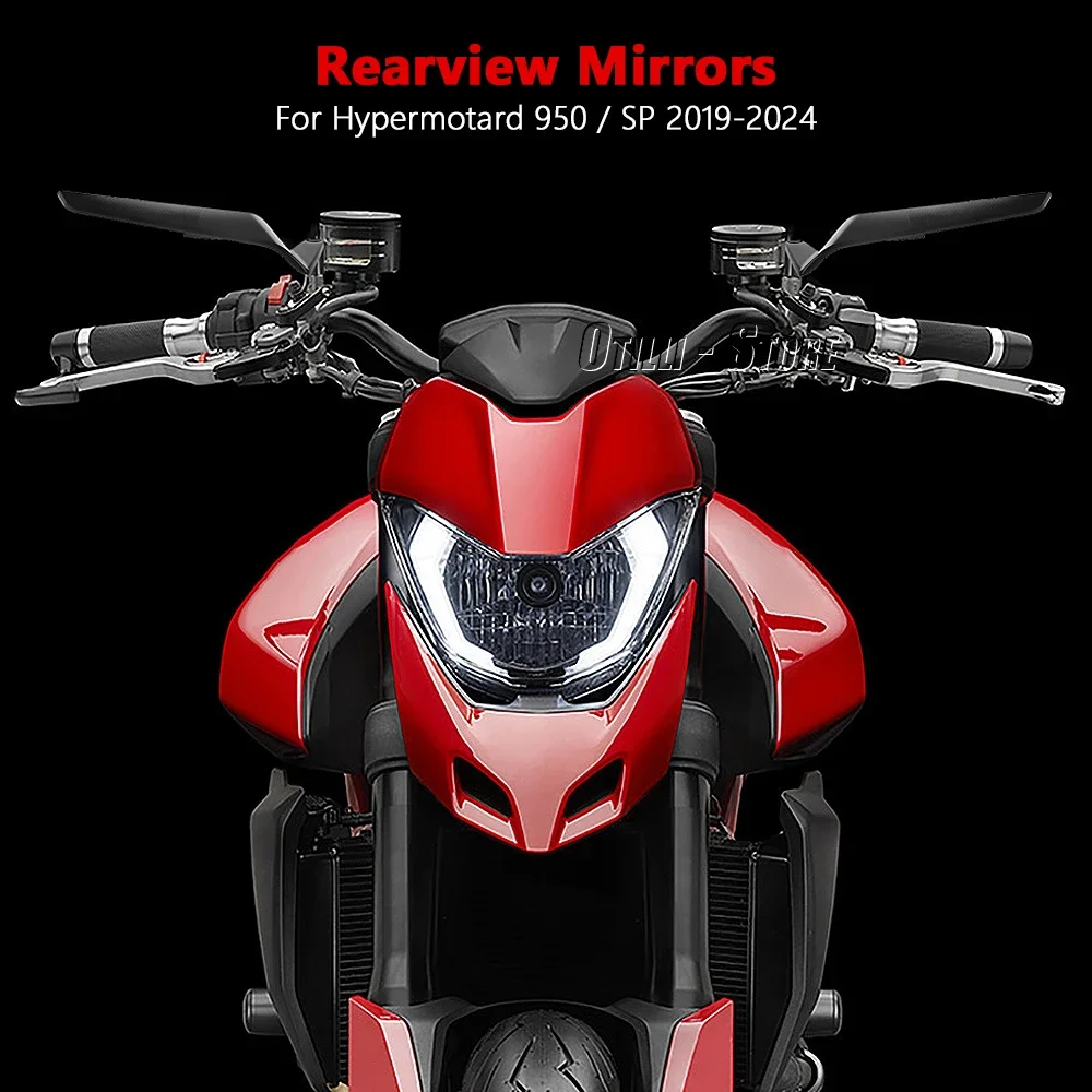 Ducati Hypermotard950 ミラー 右 新品 For DUCATI Hypermotard 950 HYPERMOTARD 950 SP 2019-2024 NEW